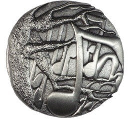 Music in the Trees Pewter Brooch
