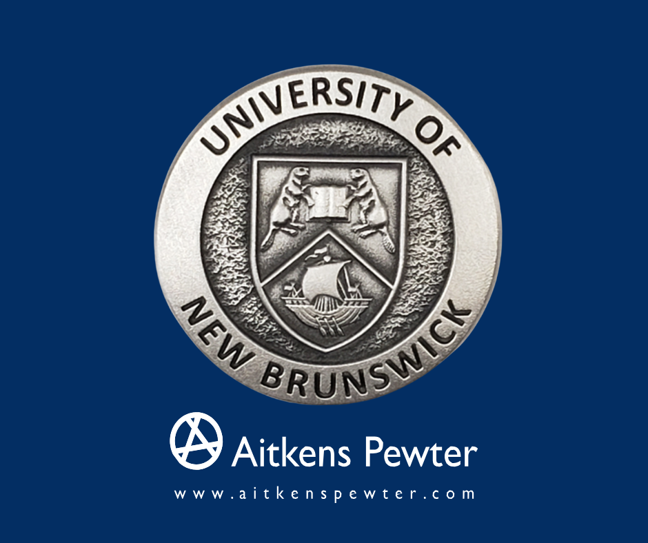 UNB Crest Lapel Pin