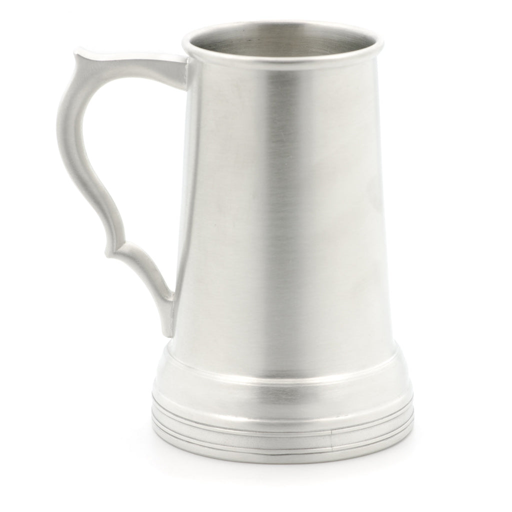 24 oz Military Mug. Beer Mug. Satin Finish. Made from Pewter. Made in Fredericton NB New Brunswick Canada