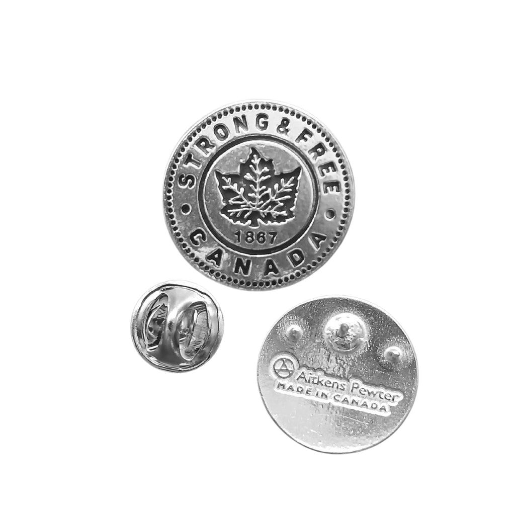 Strong and Free Circle Pin