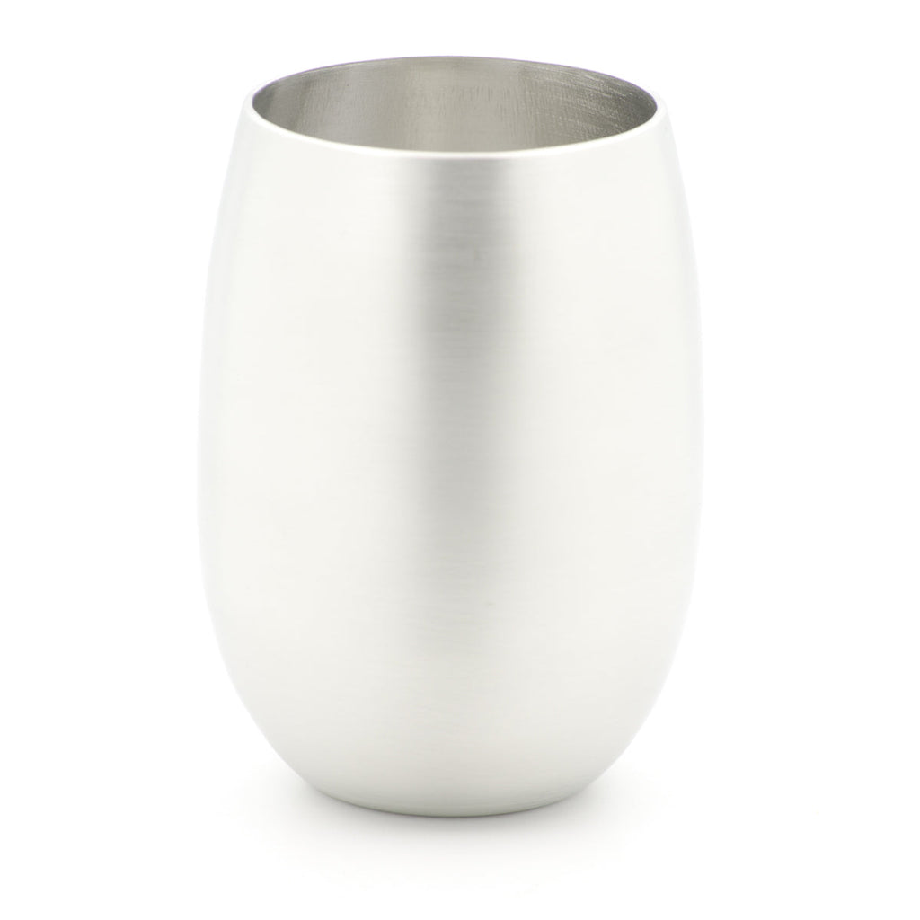 White Wine Tumbler. Made from Pewter. Made in Fredericton NB New Brunswick Canada