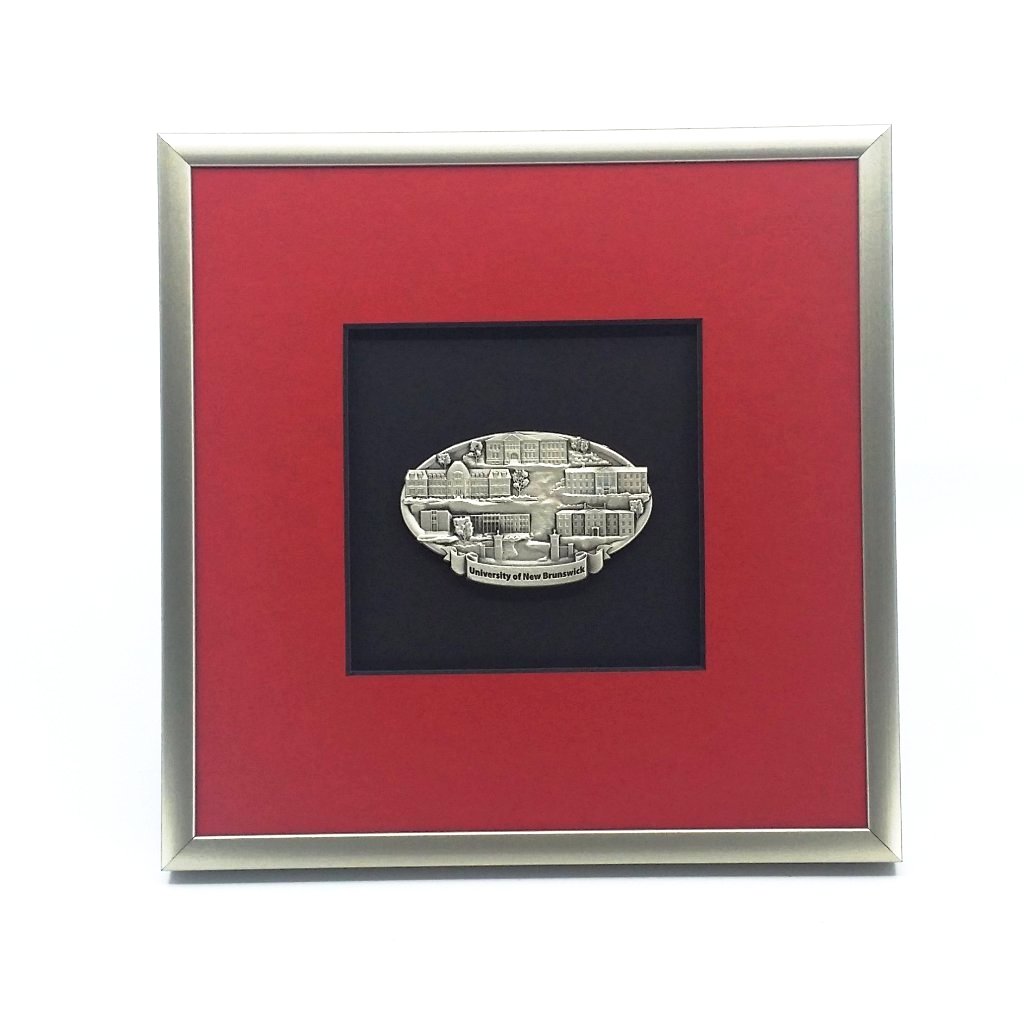 Framed The University of New Brunswick Collage Ornament