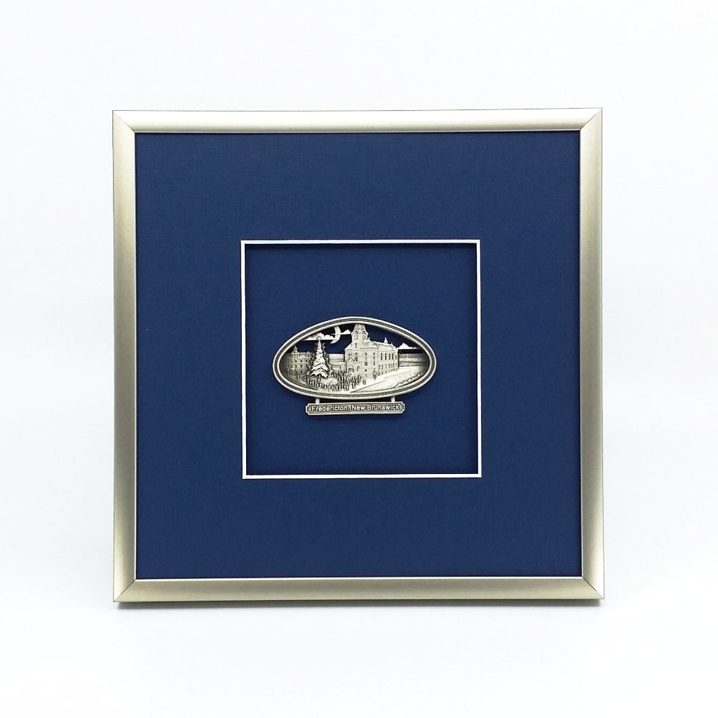 Framed Fredericton Christmas Tree Lighting Ceremony Ornament