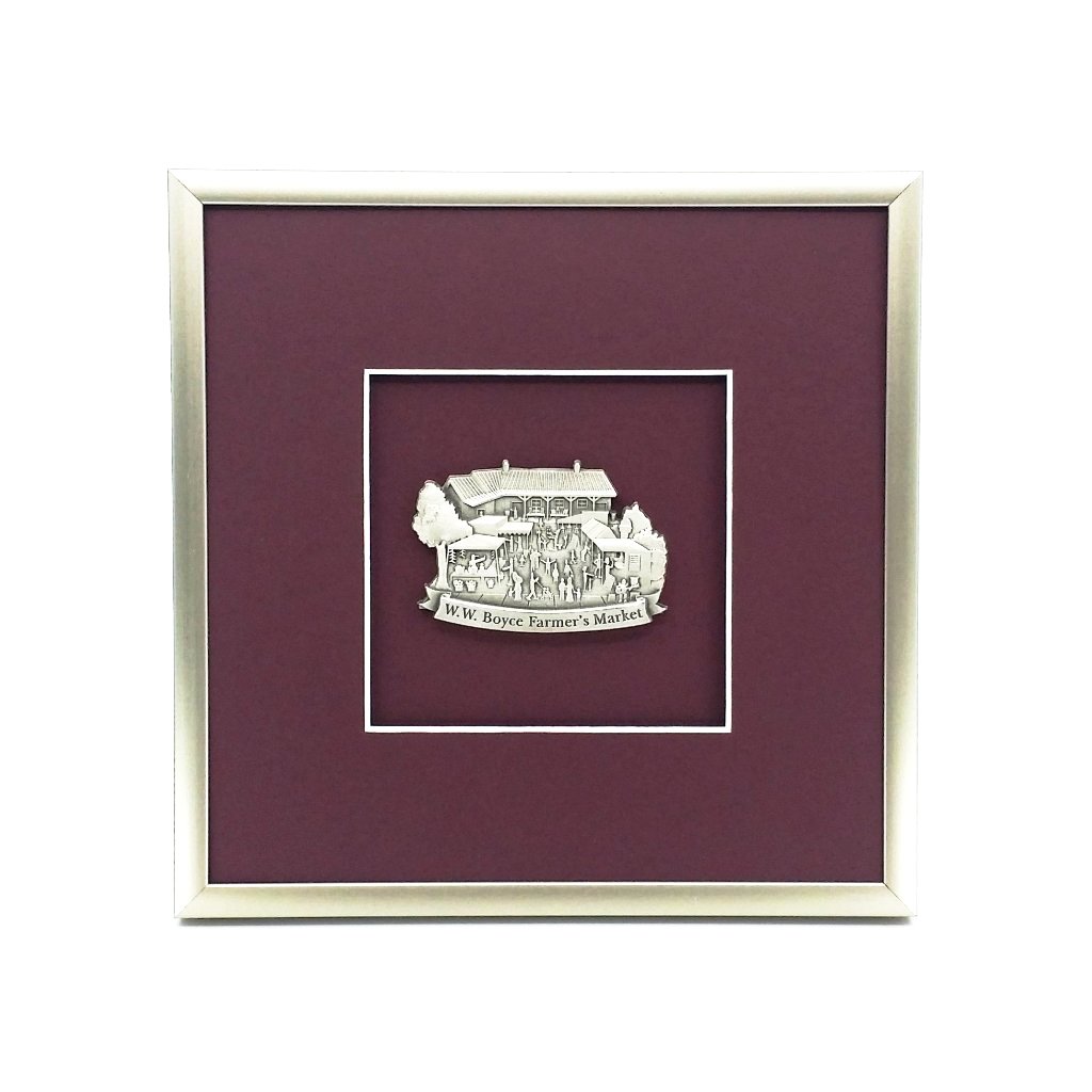 Framed Boyce Farmers Market Ornament