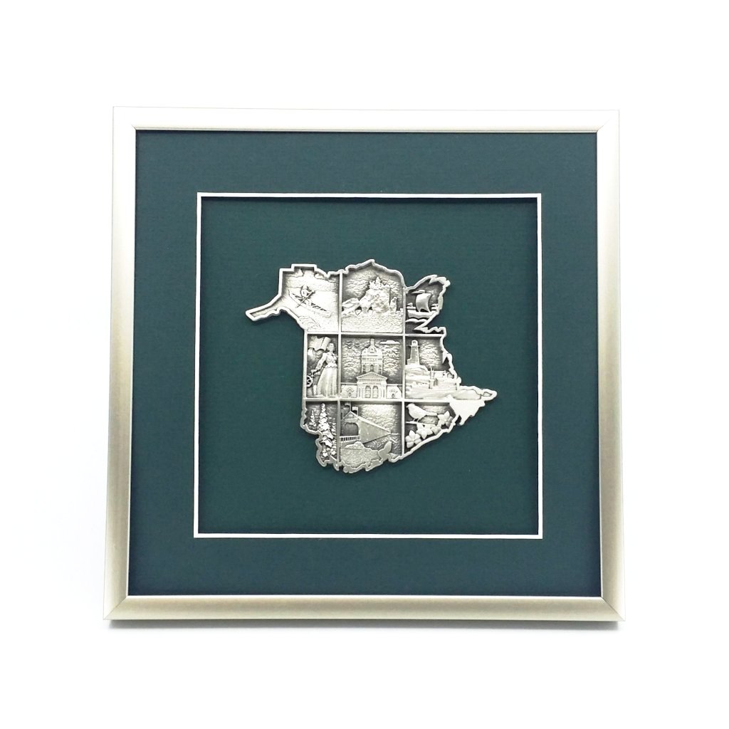 Framed New Brunswick Stories Crest