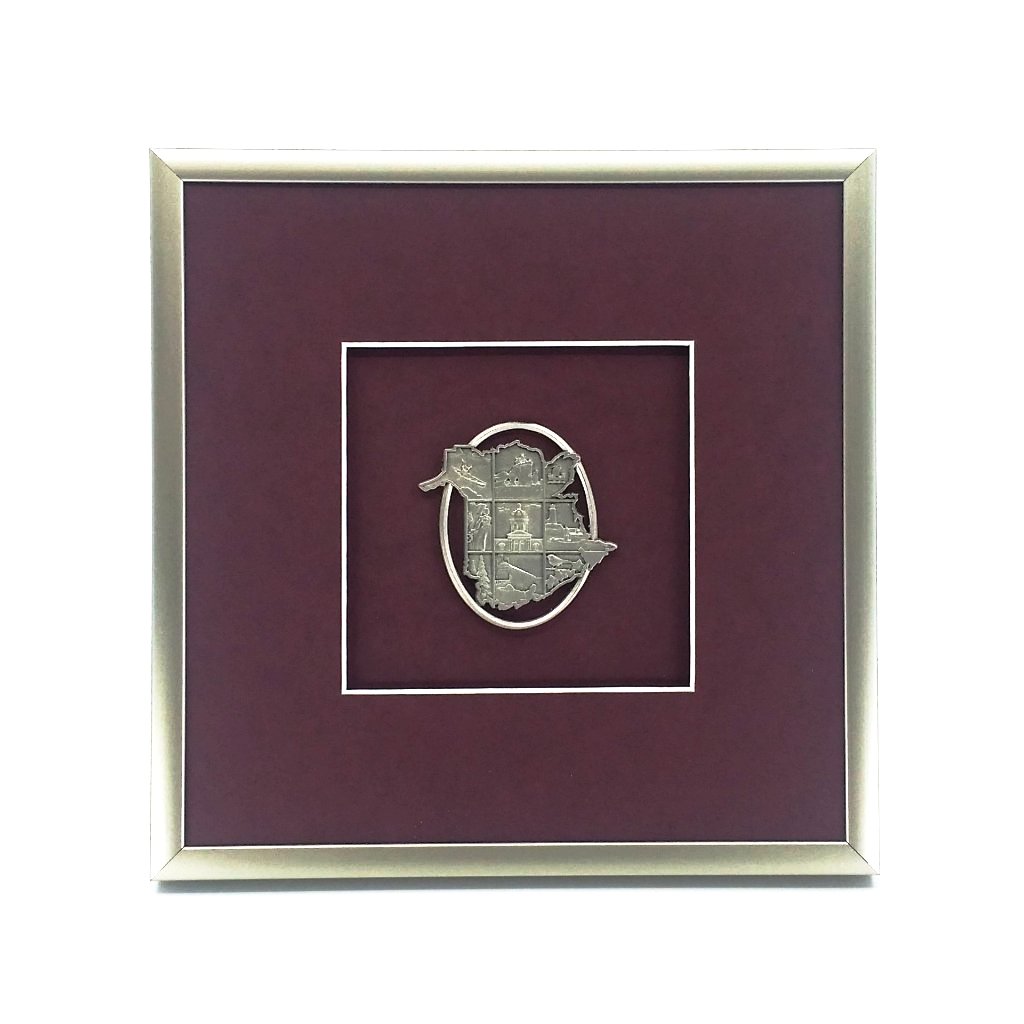 Framed New Brunswick Stories Ornament