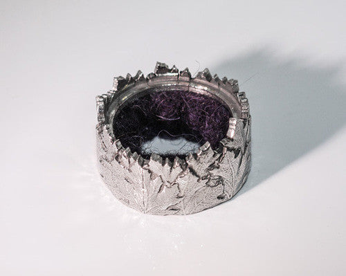 Canadiana Wine Collar Pewter