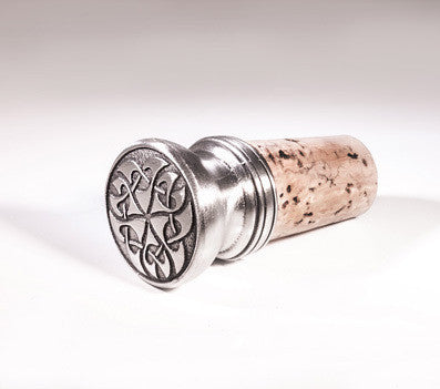 Celtic Pewter topped Wine Stopper