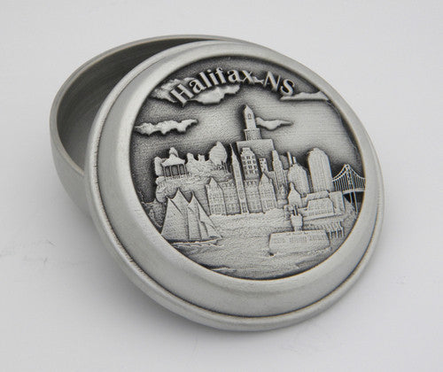 Halifax Site Specific Pewter Memory Box