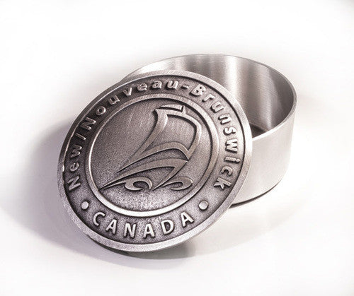 NB Galley Word Mark Pewter Memory Box