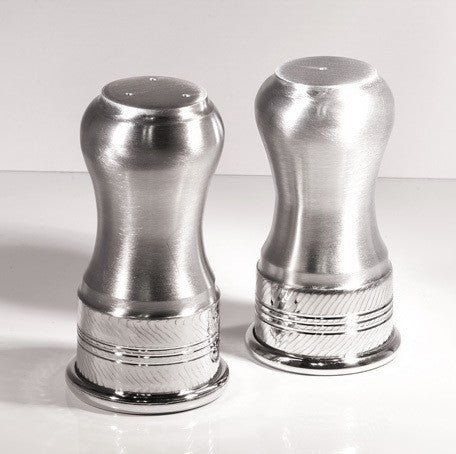 Salt & Pepper Pewter Shakers