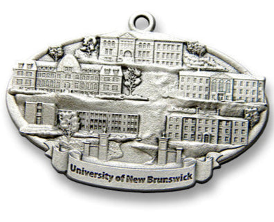 The University of New Brunswick Ornament pewter