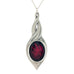 red black pewter allure pendant pewter jewelry