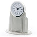 Atlantica Clock. Satin finish. Made from Pewter. Made in Fredericton NB New Brunswick Canada
