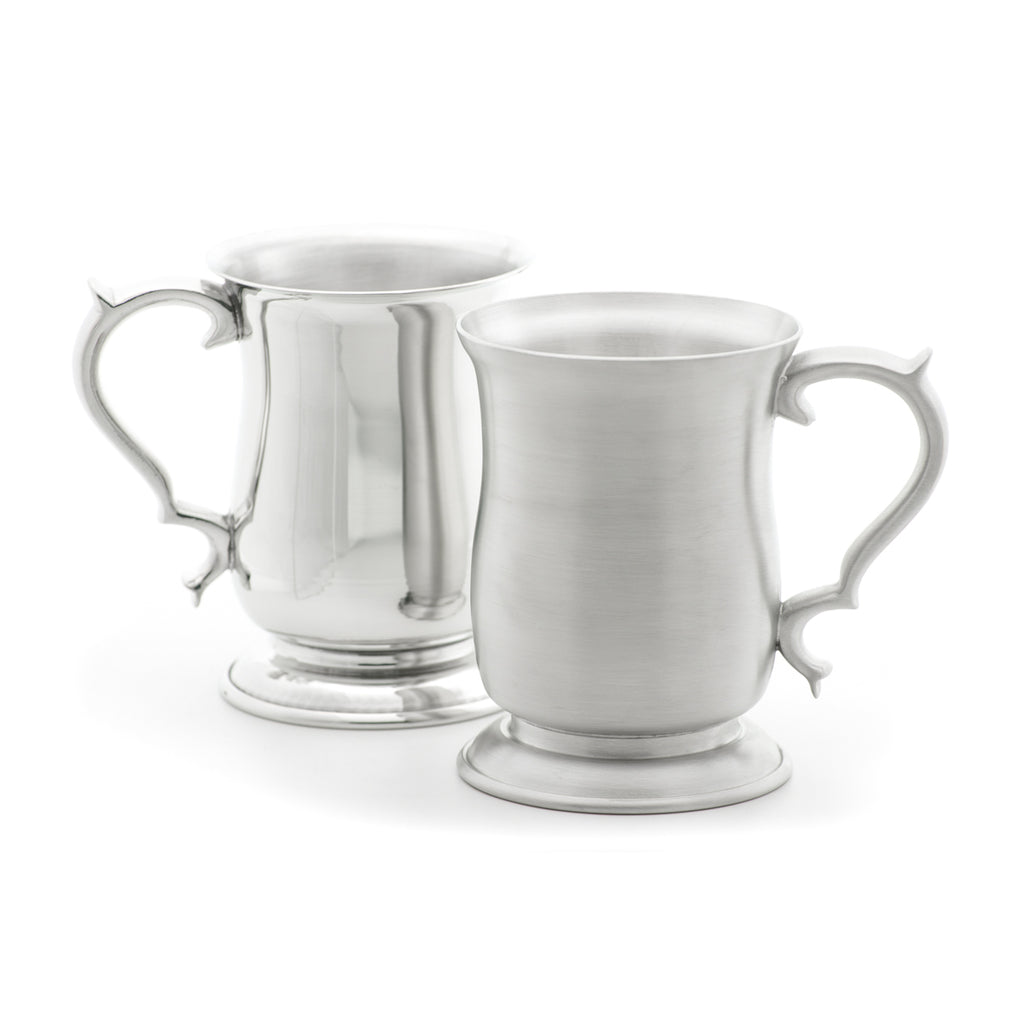 Georgian Mug. Beer Mug. Made from Pewter. Made in Fredericton NB New Brunswick Canada