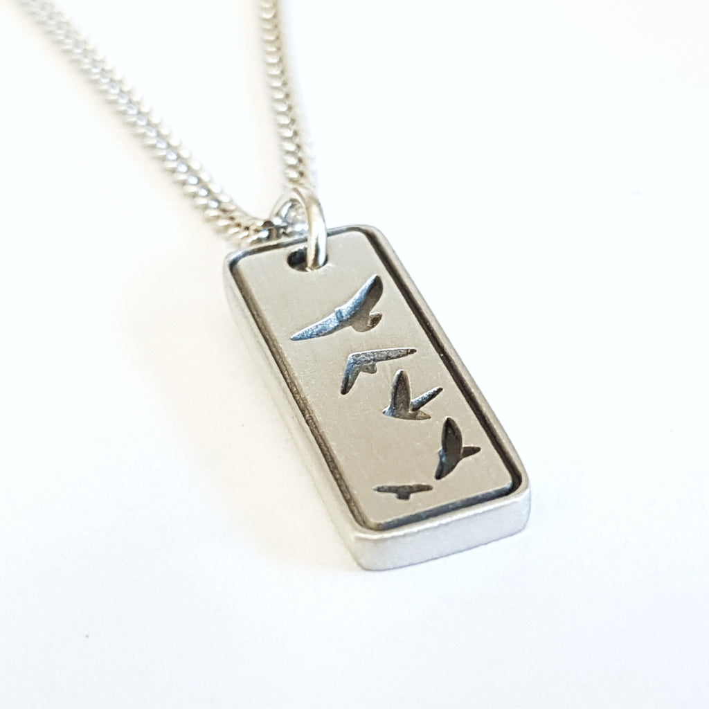 Chimney Swift Flight Pendant