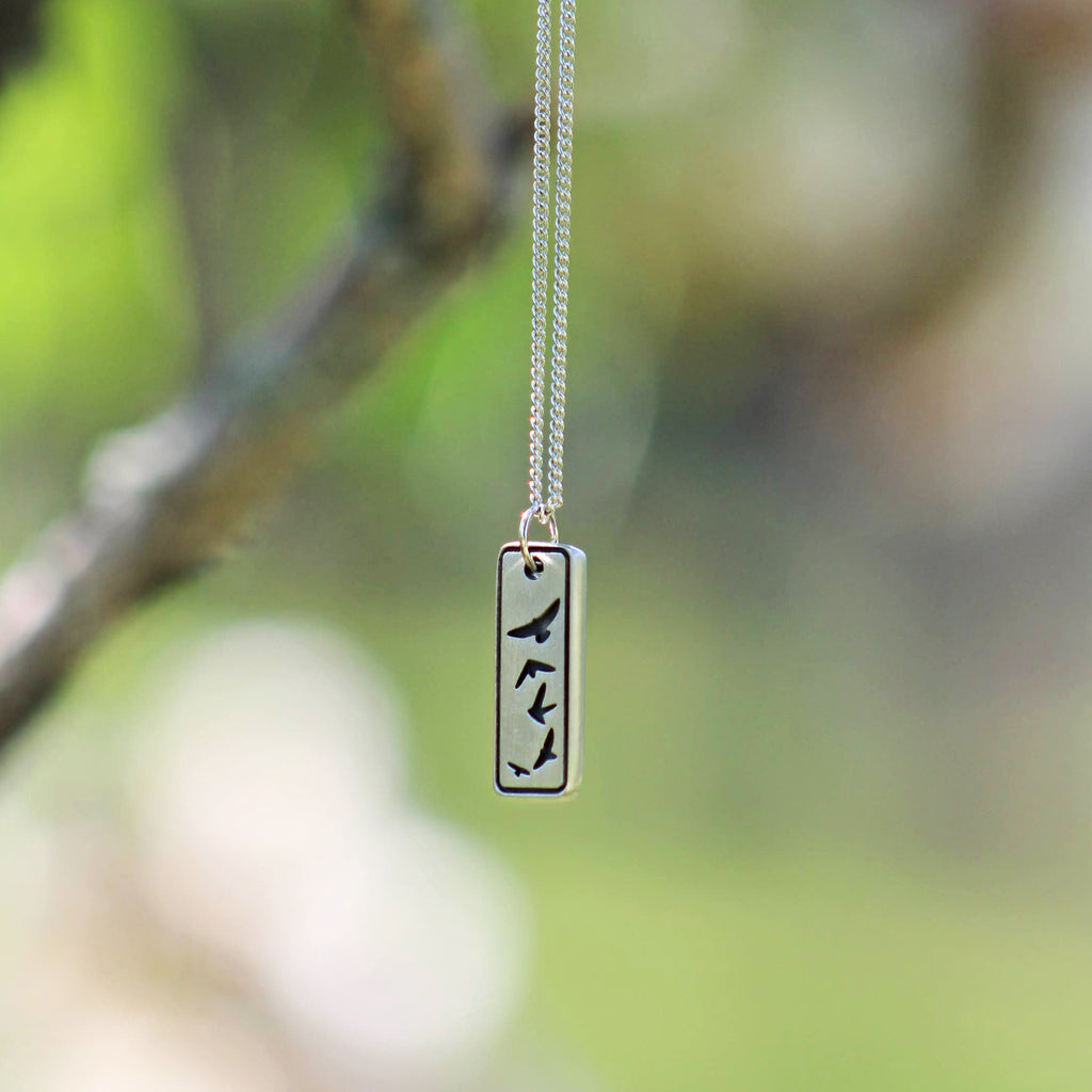 Chimney Swift Flight Pendant