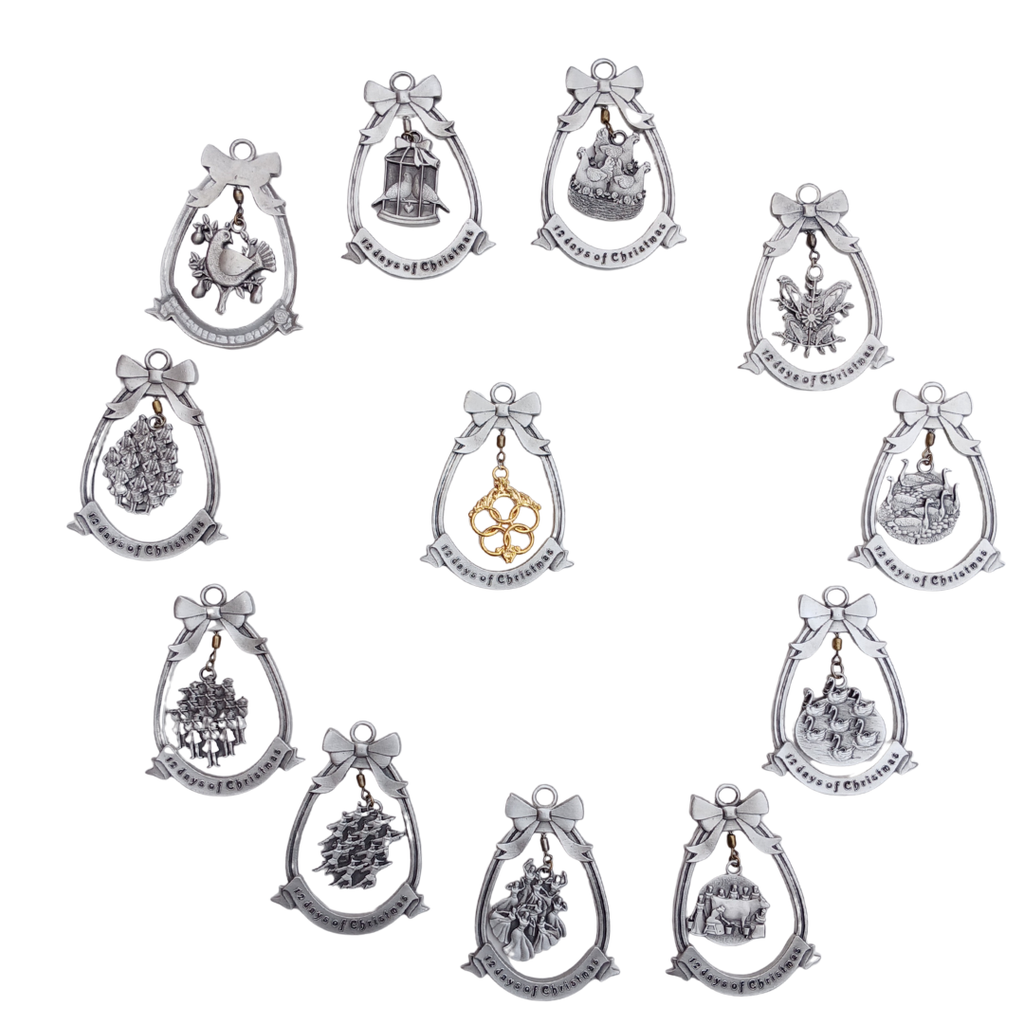 12 Days of Christmas Ornament - Set