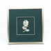 Framed Large Rose Crest