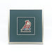 Framed Large Galley Crest with Enamel