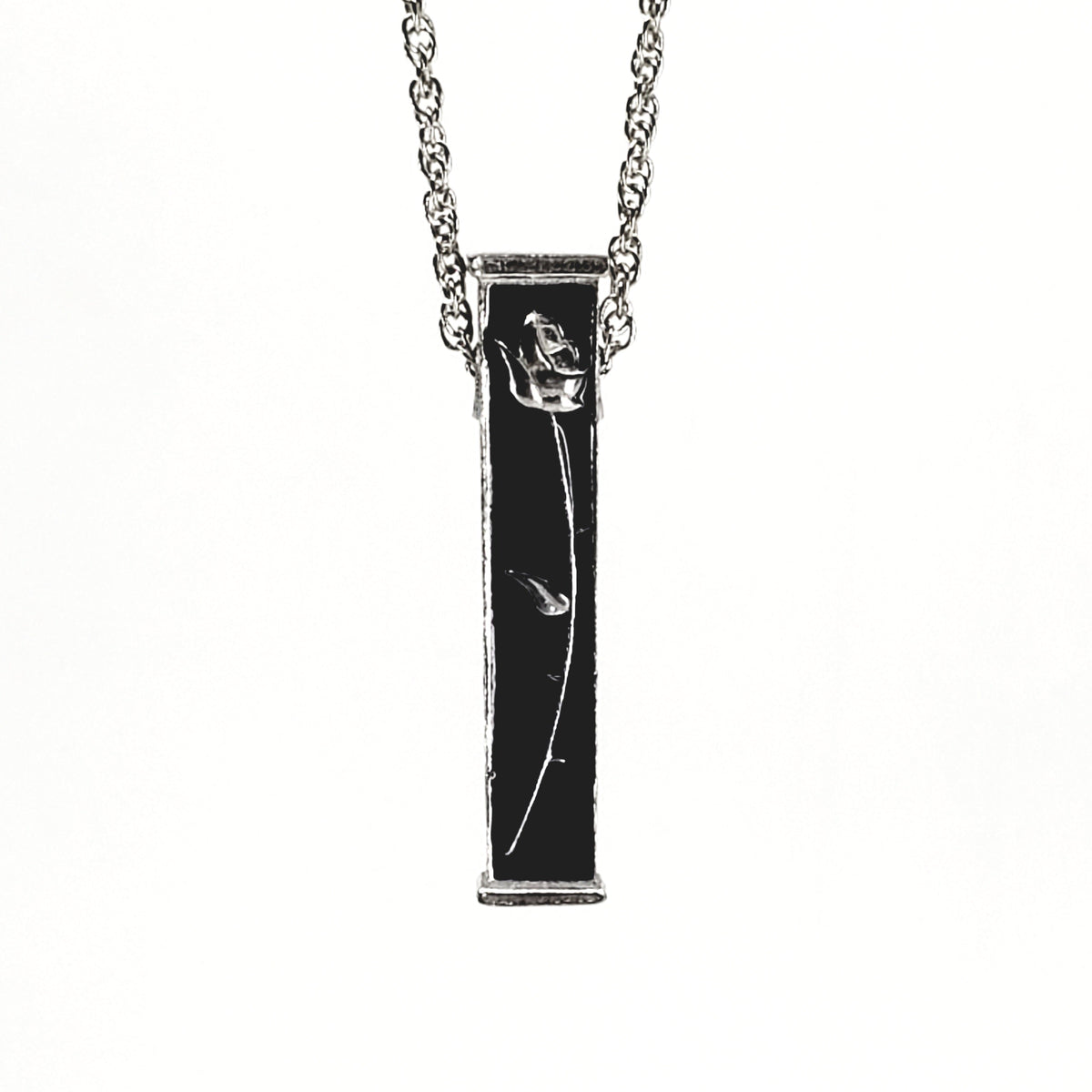 Rose Pillar Pendant
