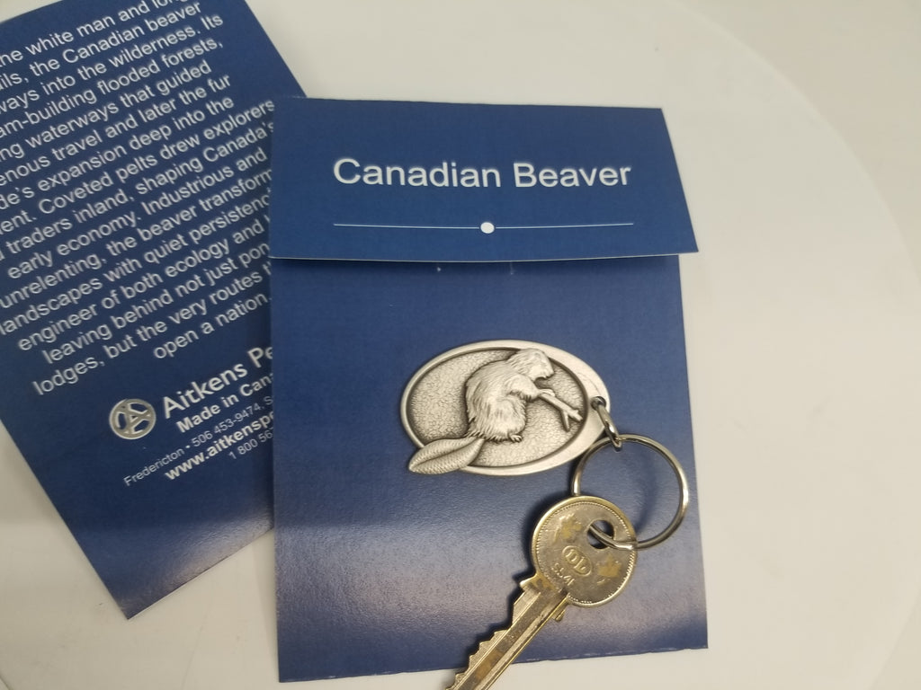 Key tag Canadian Beaver