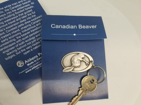 Key tag Canadian Beaver
