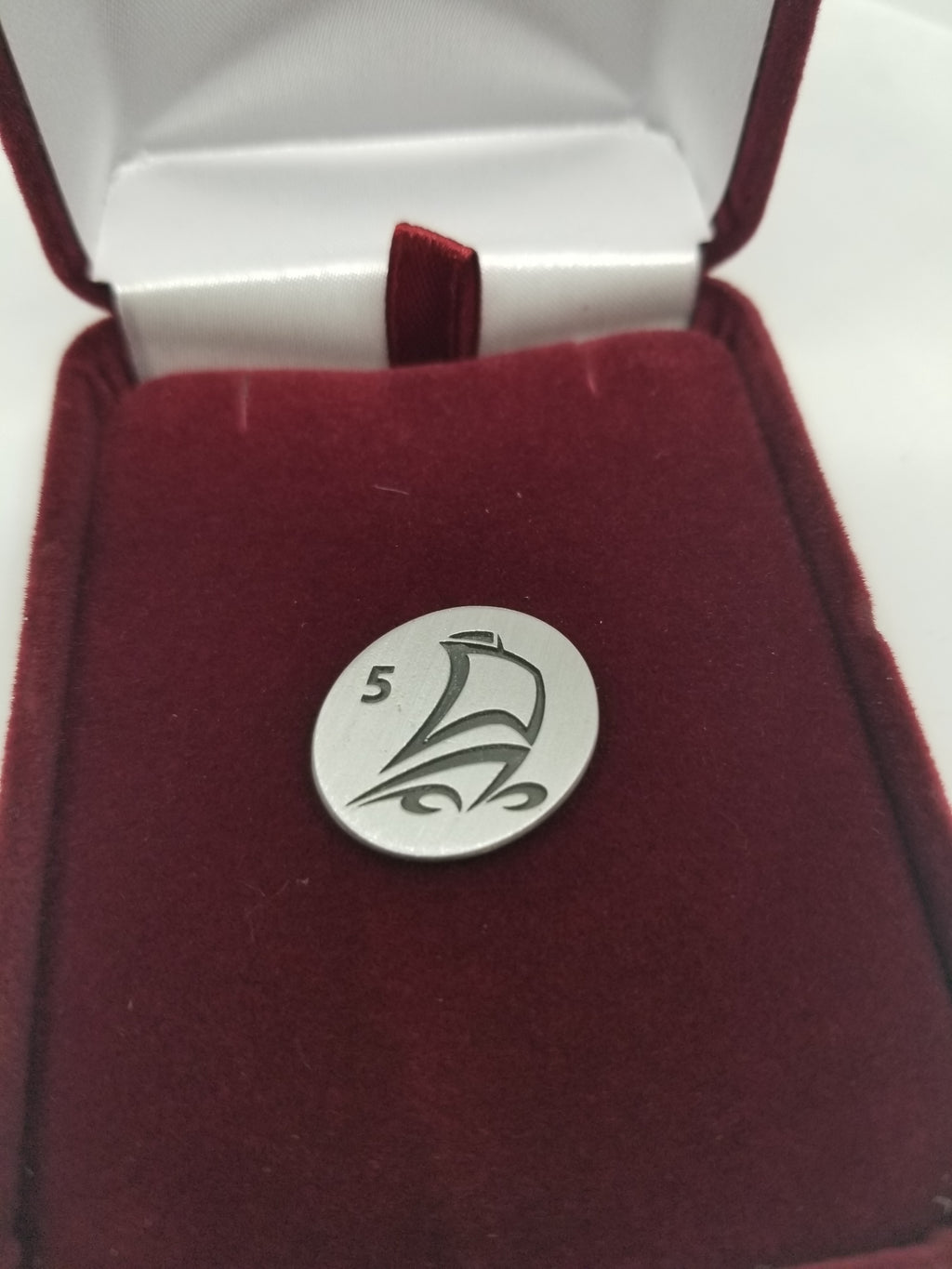 PNB 5 YR service pin - Satin