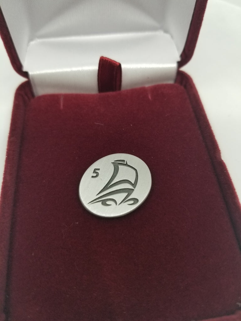 PNB 5 YR service pin - Satin