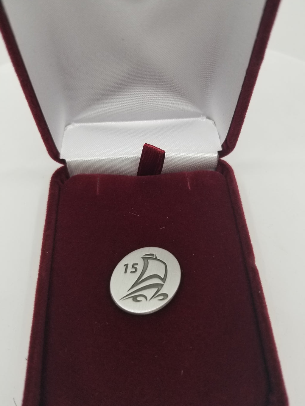 PNB 15 YR service pin - Satin
