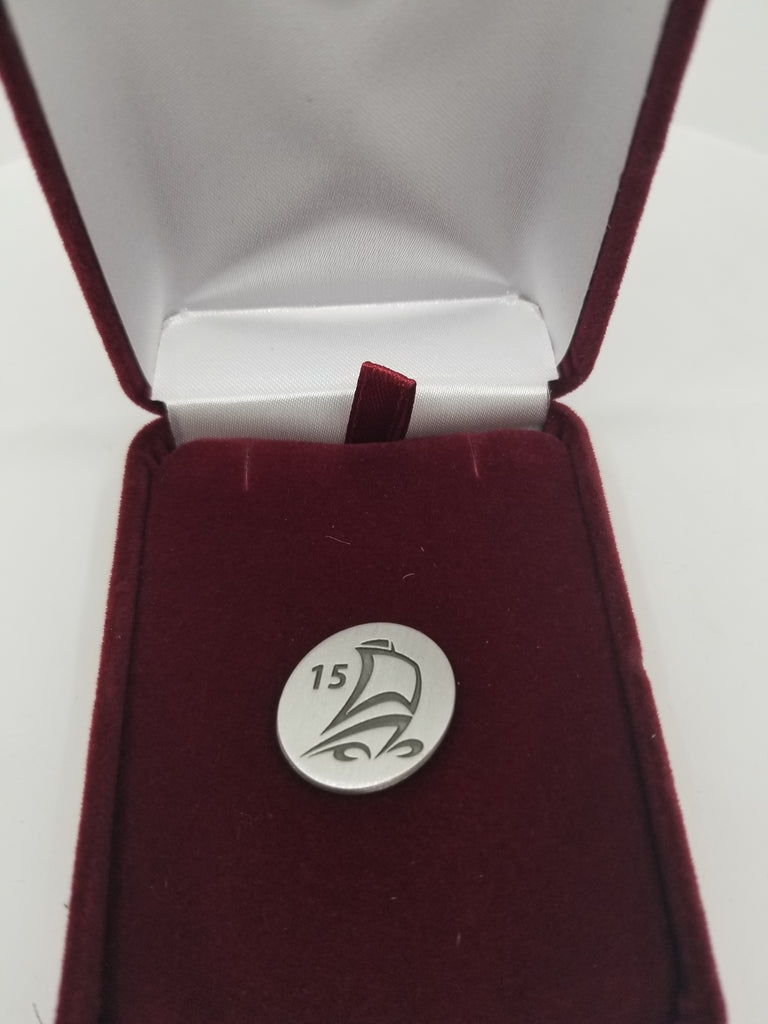 PNB 15 YR service pin - Satin