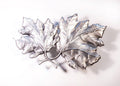 Canadiana maple leaf pewter Brooch
