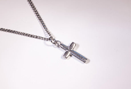Carved Cross Pendant