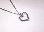 Pendentif cœur sculpté