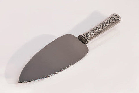 Celtic Cake Server Pewter