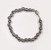 Pewter Pearls Bracelet