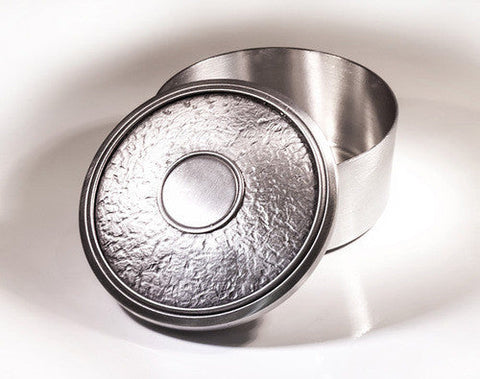 Plain Pewter Memory Box