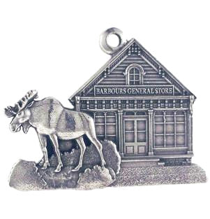 Saint John Barbour Shop and Moose-Ornament - Site Specific