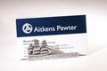 Tall Ship Business Card Holder