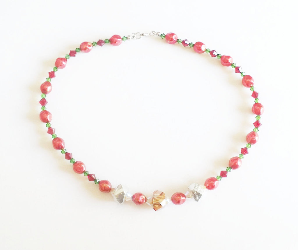 Tangerine Swarovski Crystal Neckwear