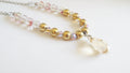Golden Tear Swarovski Crystal Neckwear