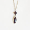Coffee Swarovski Crystal Pendant