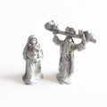 Miniatures de Noé et son épouse