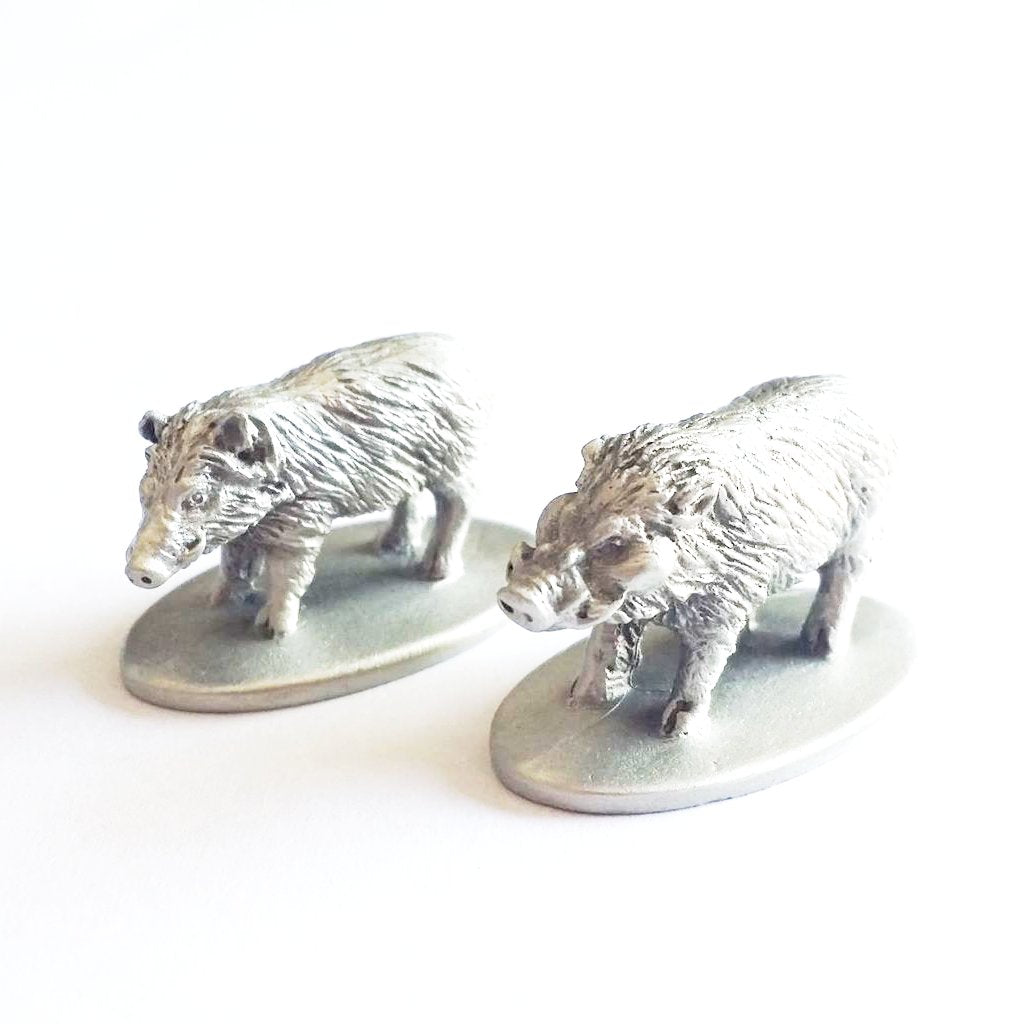 Boar Pair Miniatures