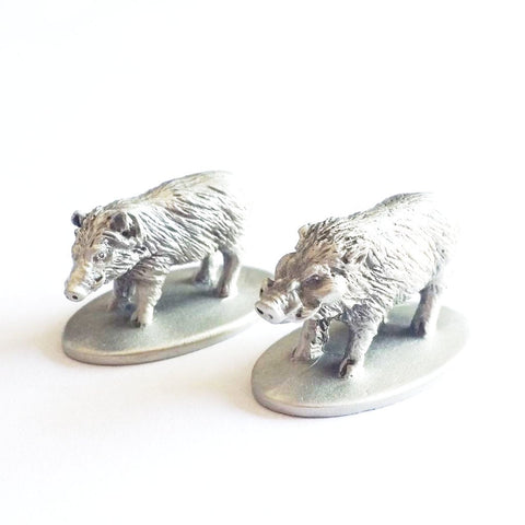 Boar Pair Miniatures