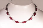 Deep Red  Inspiration Pewter Neckware