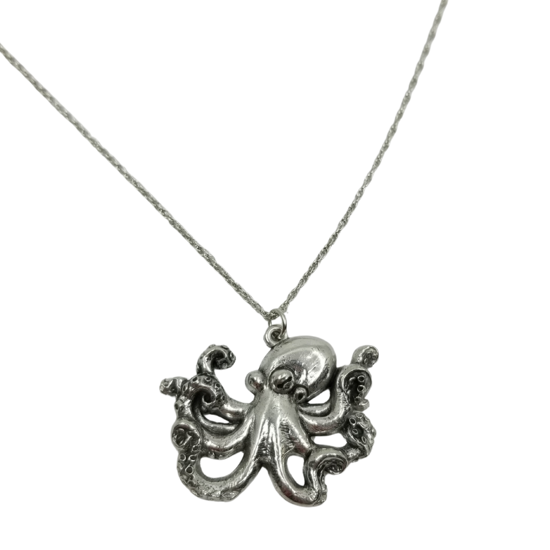 Large Octopus Pendant