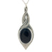 black pewter allure pendant pewter jewelry