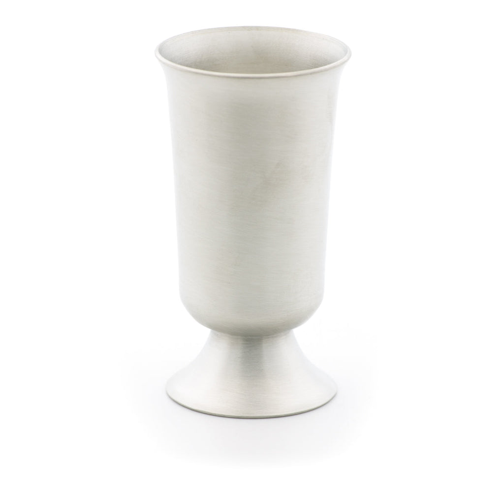 Child's Juice Goblet. Satin finish. Made from Pewter. Made in Fredericton NB New Brunswick Canada