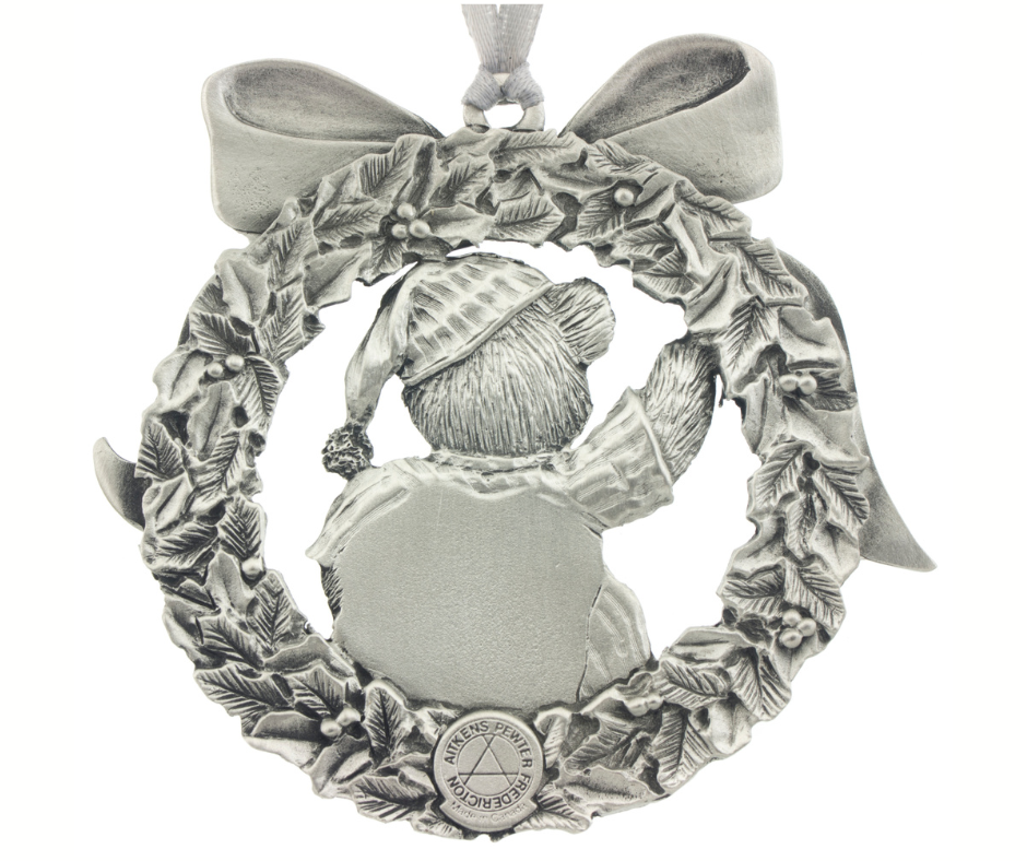 Sterling silver baby's first christmas ornament hotsell